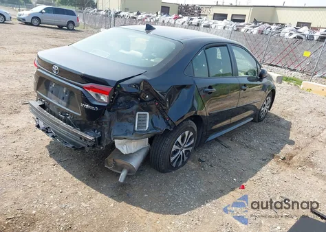 2022 Toyota Corolla Hybrid Le from USA, damaged, VIN JTDEAMDE5NJ056288